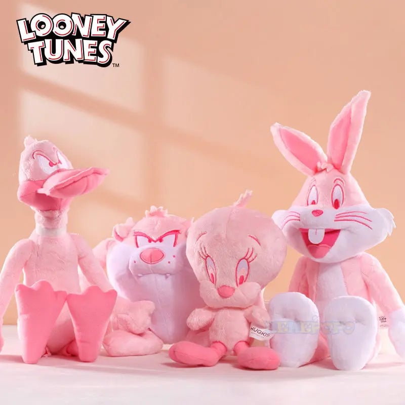 Pink Looney Tunes Plush Stuffed Animal Original Character Soft Toy