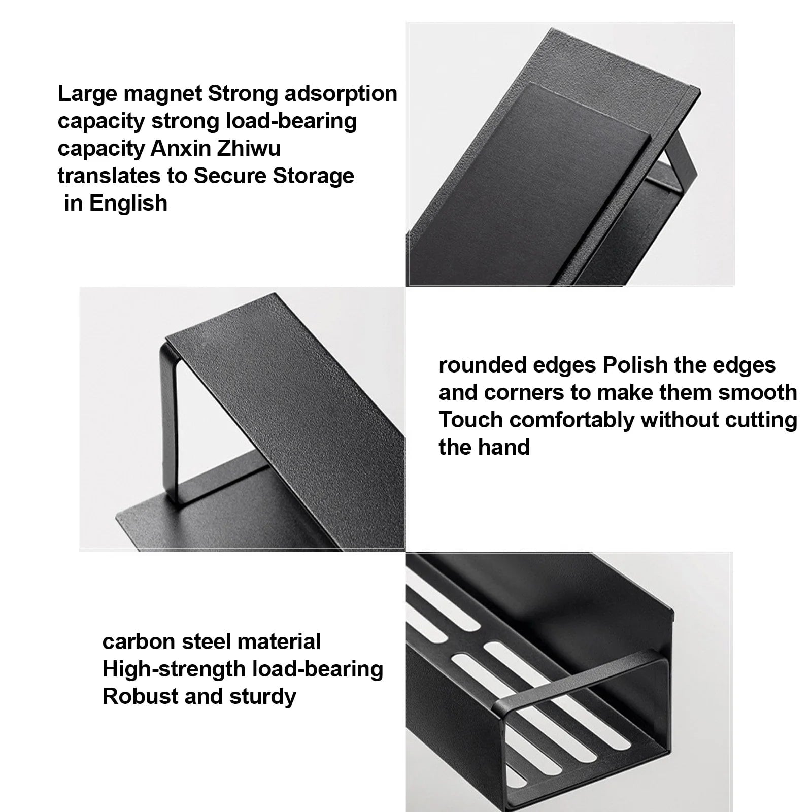 Magnetic Side Storage Rack for Refrigerator & Washing Machine