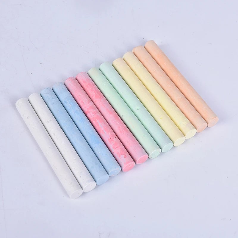 12-Piece Dustless Chalk Pen Set for Blackboard Writing & Drawing