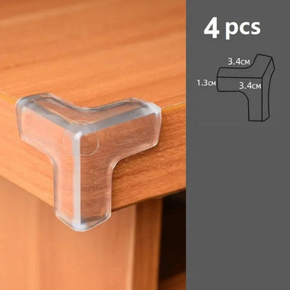 40pc Silicone Baby Corner Guards Anti-Collision Edge Protectors