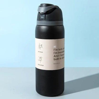 Stainless Steel Vacuum Insulated Sports Water Bottle 500ml Thermal