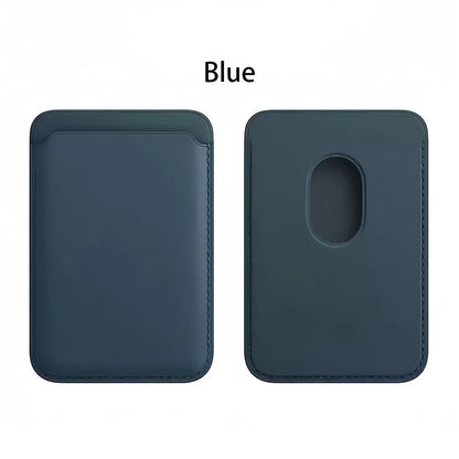MagSafe Leather Wallet Case iPhone 16/15/14/13/12 Pro Max Magnetic