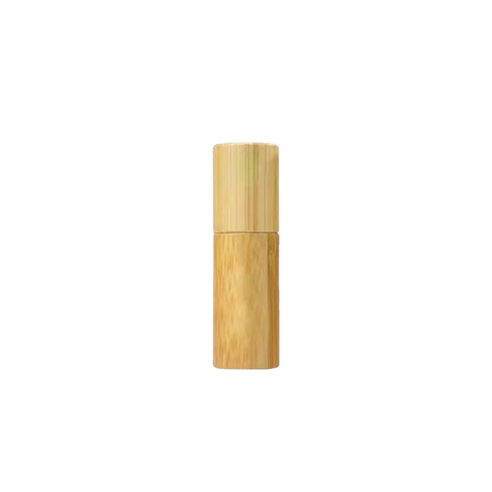 Bamboo Wood Roller Ball Bottles - Essential Oil Sample Vials 10ml