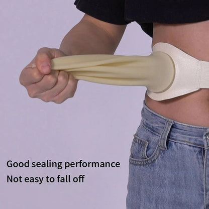 Silicone Drainable Urostomy Ostomy Pouch with Adjustable Belt