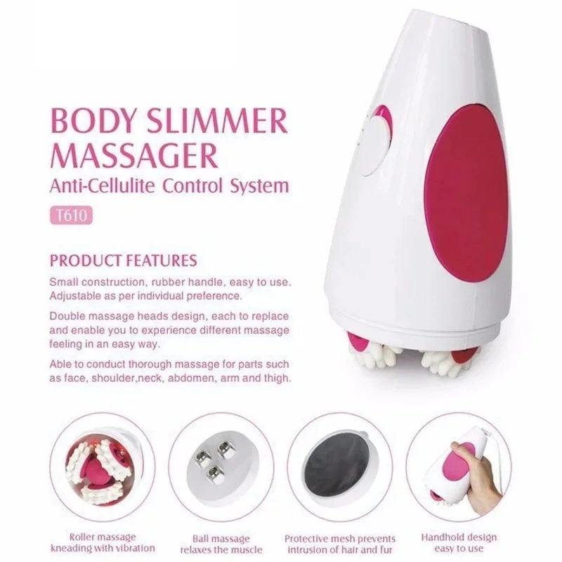 3D Infrared Electric Roller Massager Anti-Cellulite Body Slimming