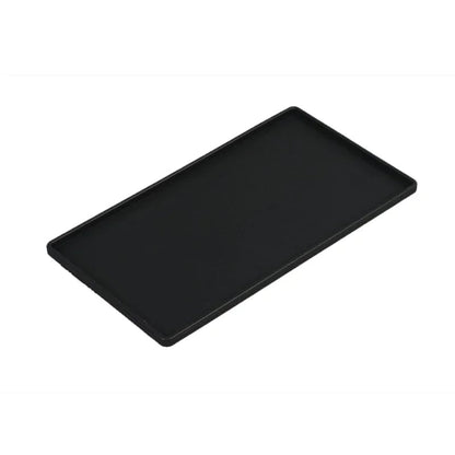 Silicone Anti-Slip Square Flat Tray - Bathroom Soap & Kitchen Holder