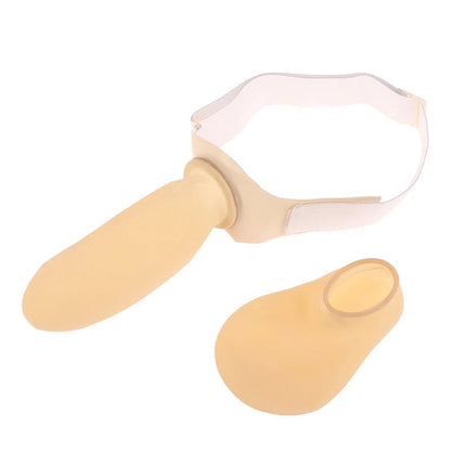 Silicone Drainable Urostomy Ostomy Pouch with Adjustable Belt
