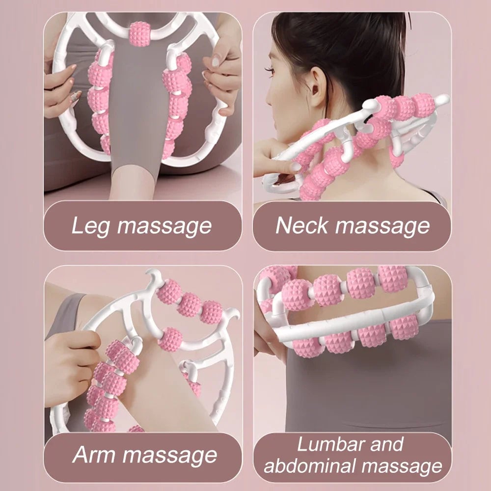 Trigger Point Roller Massager - Deep Tissue Myofascial Release Tool