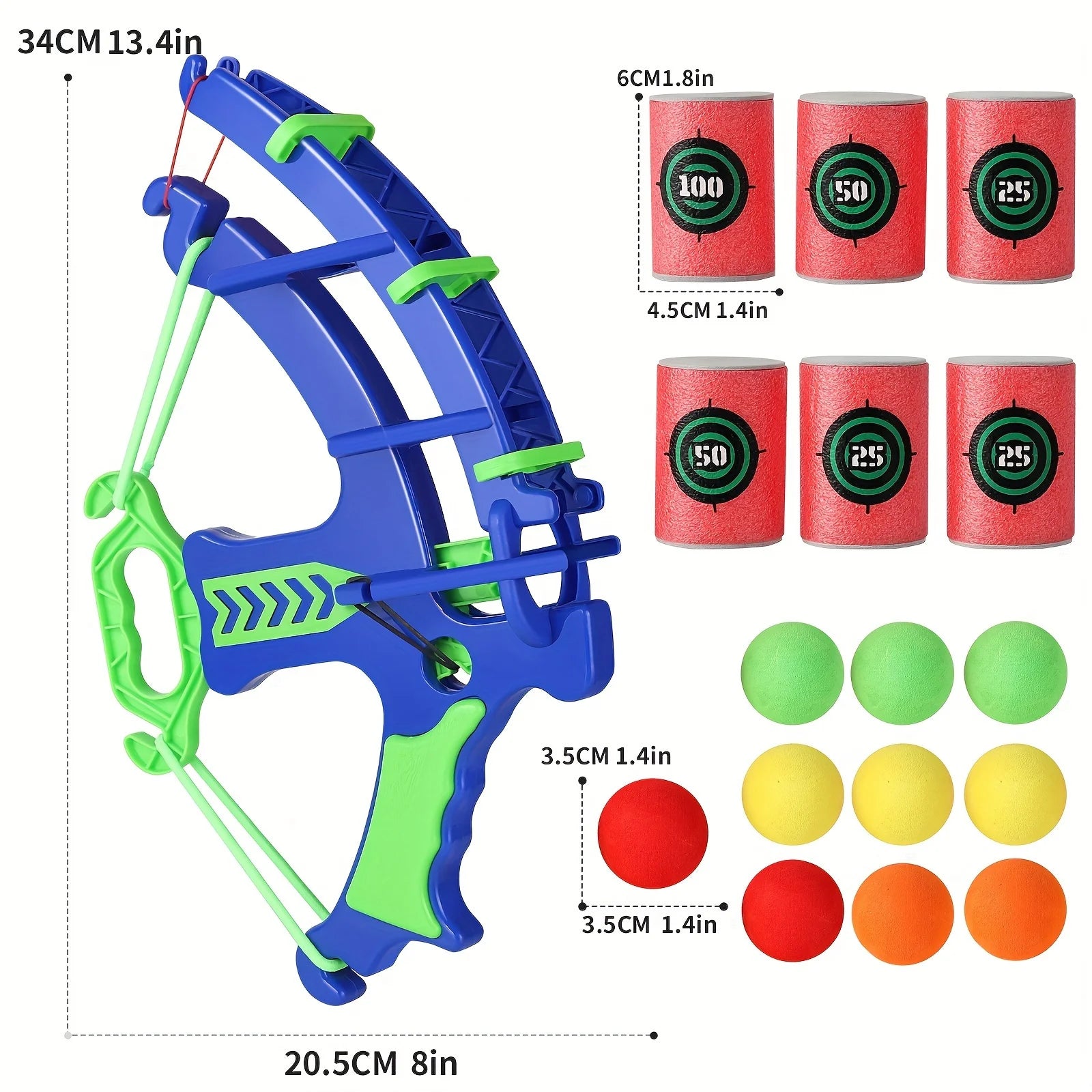 Soft Bullet Shooting Target Game Set - Educational Indoor Activity Toy