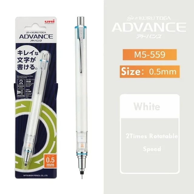 Uni Kura Toga 0.5mm Auto-Rotation Mechanical Pencil M5-559