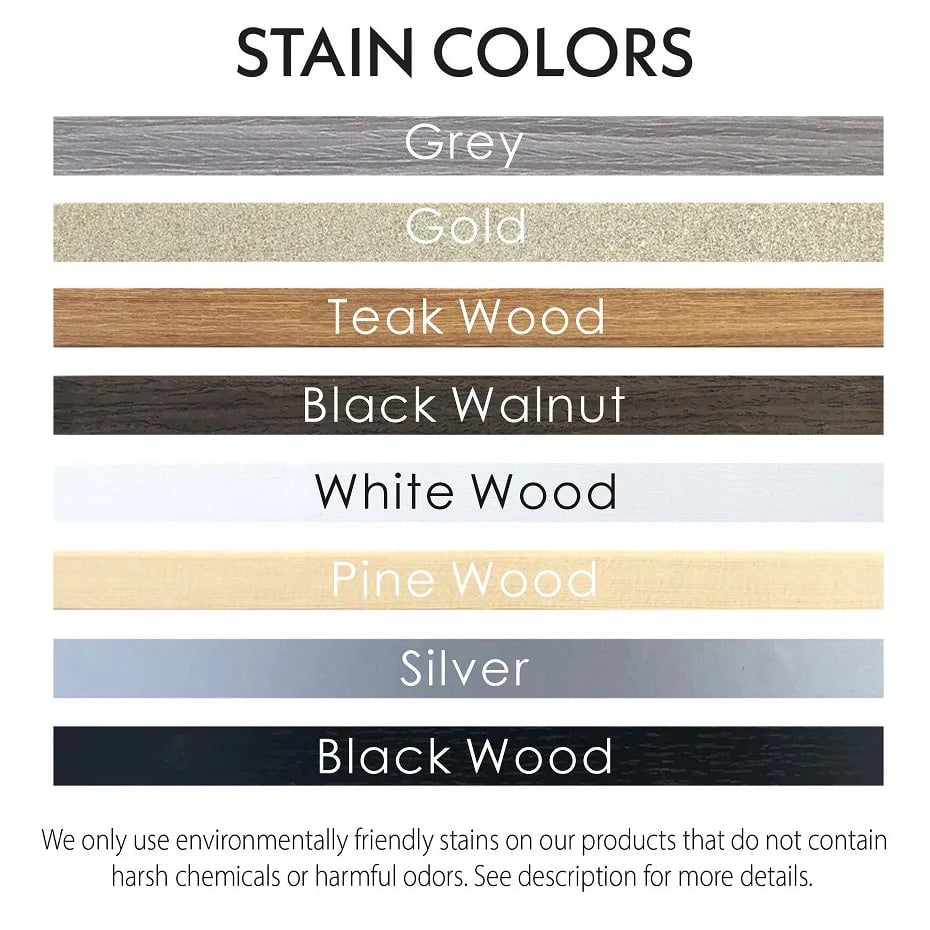 Pine Wood Magnetic Poster Hanger Natural Frame Canvas Wall Art Display