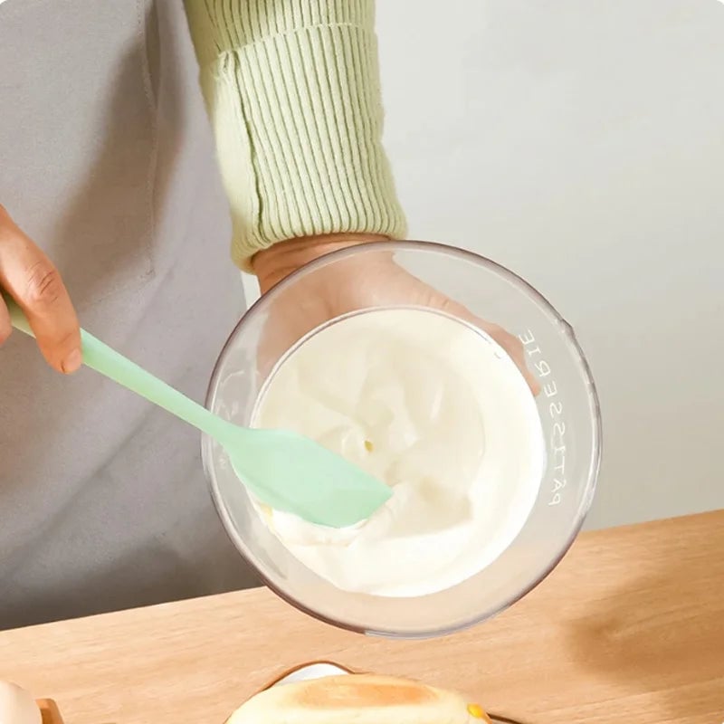 Heat-Resistant Silicone Cream Spatula - Non-Stick Butter Scraper