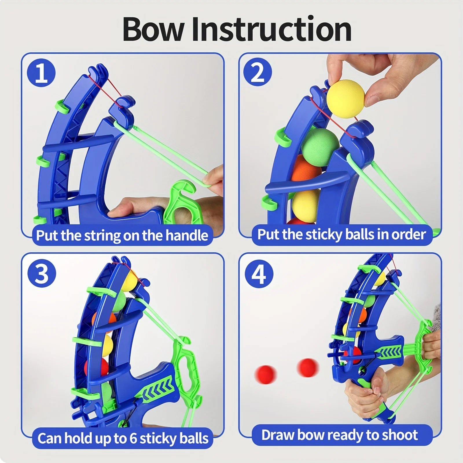 Soft Bullet Shooting Target Game Set - Educational Indoor Activity Toy
