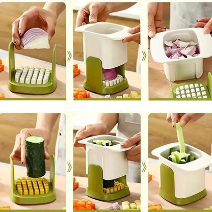 Multi-Function Vegetable Chopper Dicer Slicer with Handle