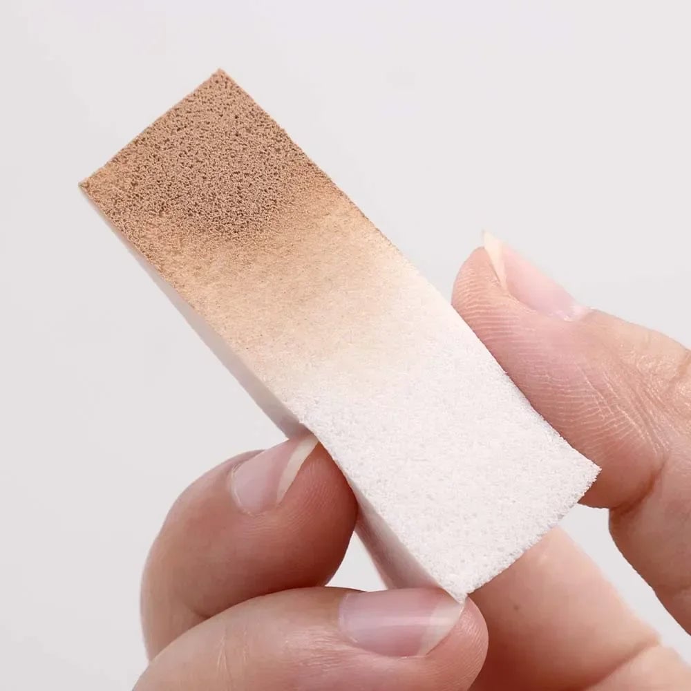 Triangle Makeup Sponges 100pcs Set - Wet/Dry Foundation Concealer