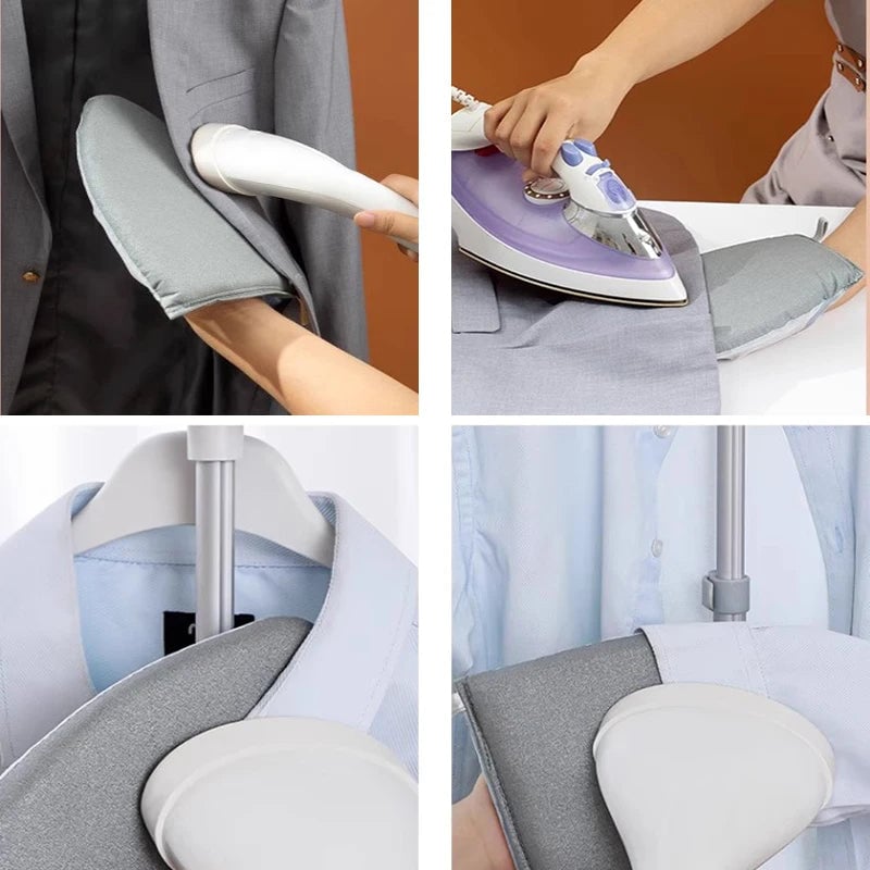 Heat Resistant Mini Ironing Board with Washable Pad Cover & Gloves