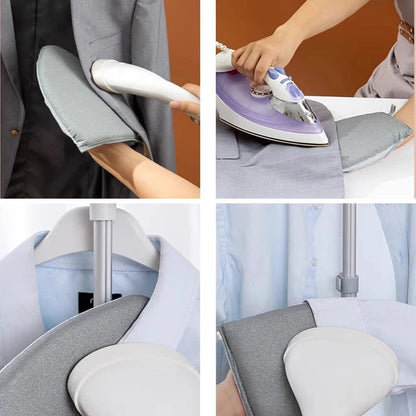 Heat Resistant Mini Ironing Board with Washable Pad Cover & Gloves