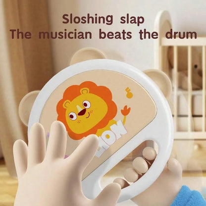 Handheld Baby Tambourine - Delicate Percussion Instrument for Kids