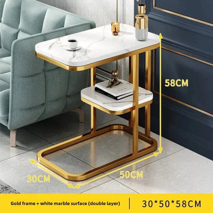 Modern Square Side Table - Multi-Purpose End Table for Living Room