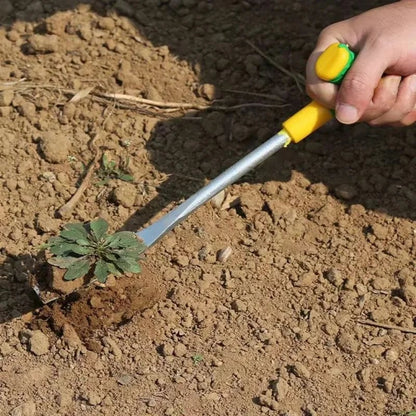 T-Shaped Stainless Steel Weeding Trowel Hand Tool for Transplanting