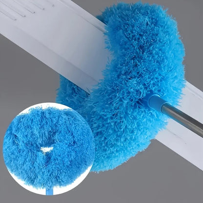 Reusable Microfiber Ceiling Fan Duster Set - Dust Lock Technology