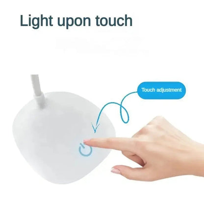 USB Rechargeable LED Desk Lamp Touch Dimming Eye Protection Office