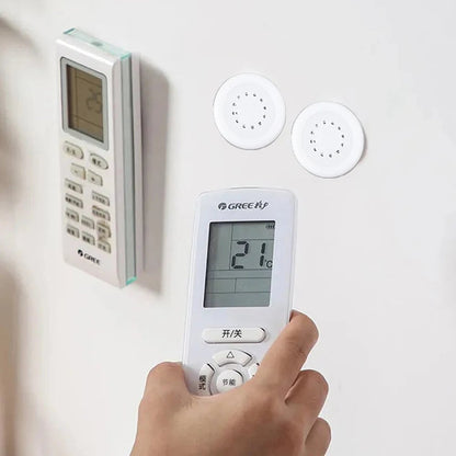 4pcs Strong Magnetic Hooks Wall Mount Fridge Remote Control Holders