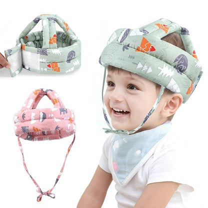 Adjustable Baby Safety Helmet Soft Anti-Collision Head Protection