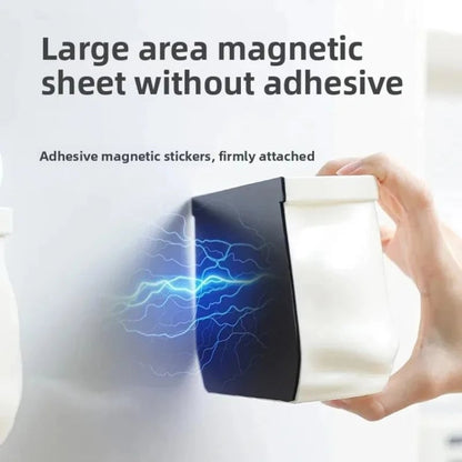 Magnetic Refrigerator Side Storage Rack Wall Mount Kitchen Organizer