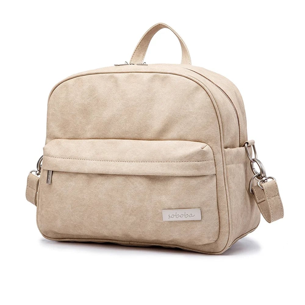 Waterproof Multi-Function Diaper Backpack - Stylish Baby Care Bag