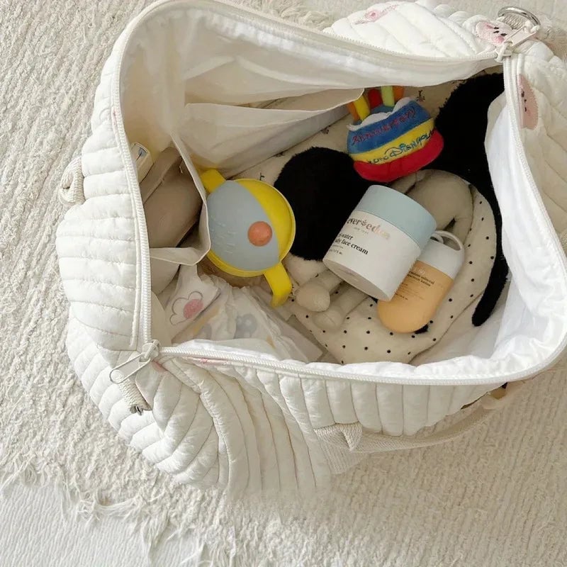 Large Multi-functional Diaper Bag Travel Tote - High Capacity Mommy Bag