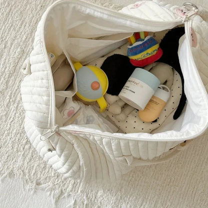 Large Multi-functional Diaper Bag Travel Tote - High Capacity Mommy Bag