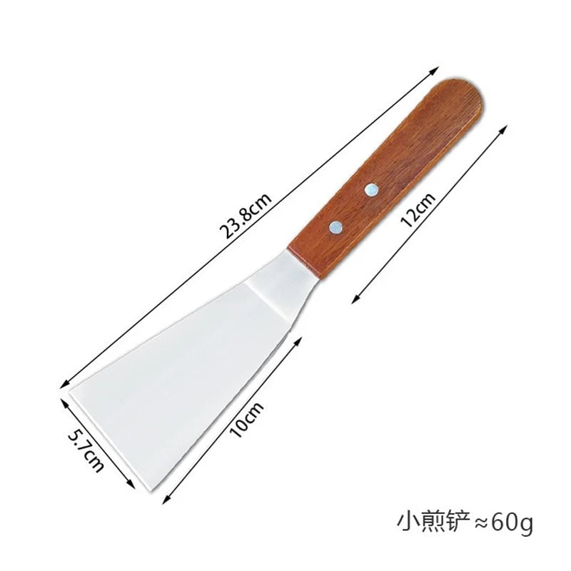 Stainless Steel Non-Stick BBQ Spatula & Grill Scraper Tool