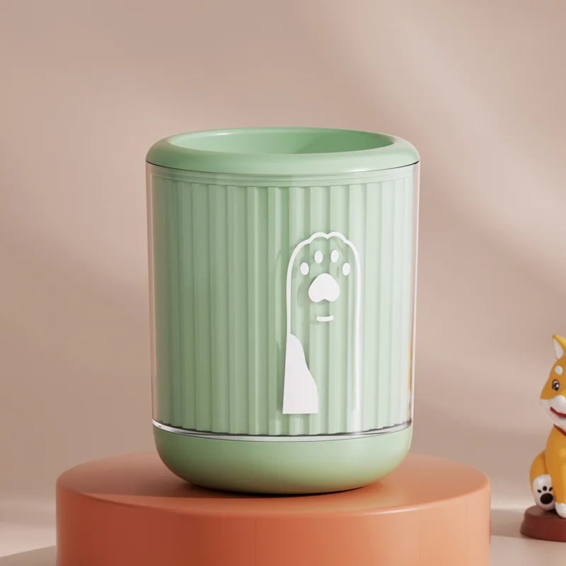 Portable Silicone Dog Paw Cleaning Cup - Detachable Pet Foot Cleaner