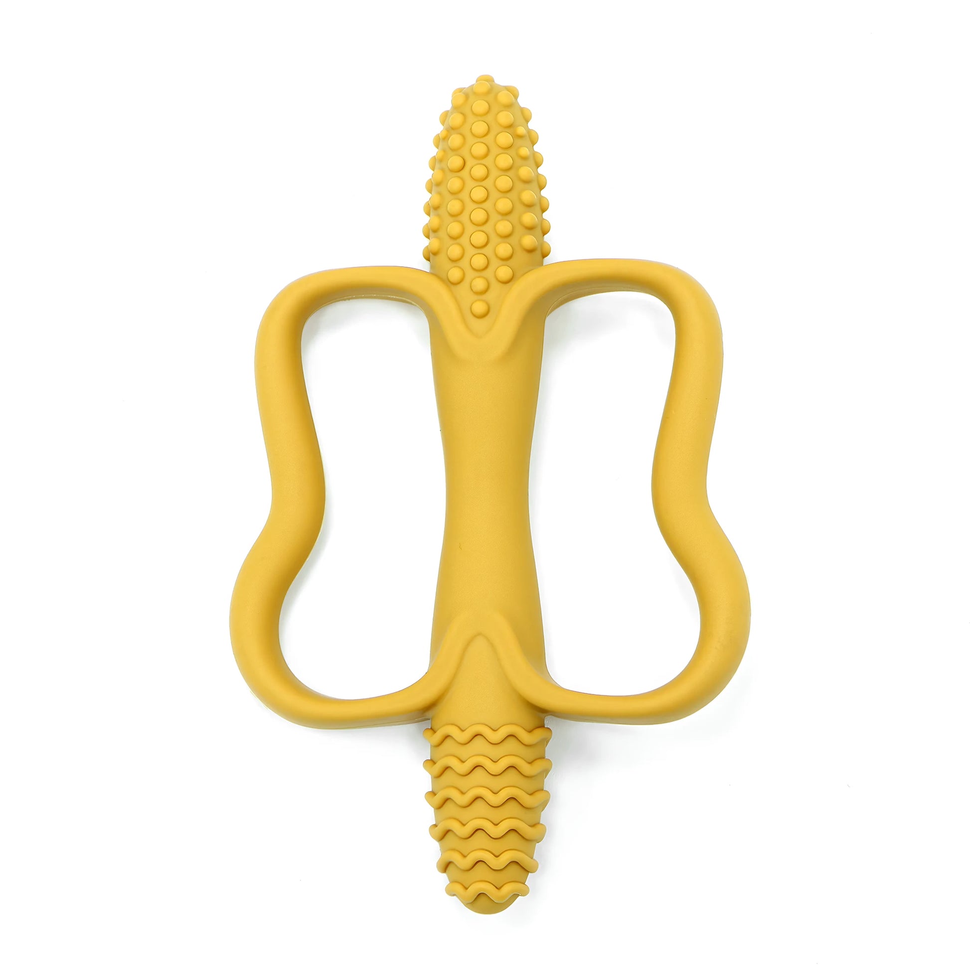 Food Grade Silicone Baby Teething Toys Easy Grip 0-6-12 Months