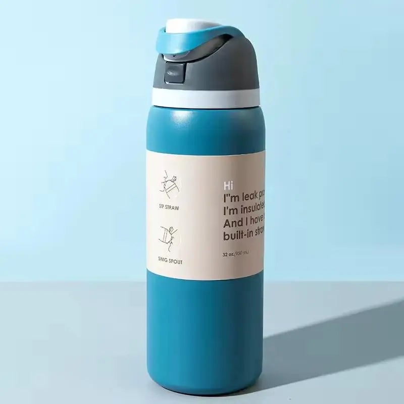 Stainless Steel Vacuum Insulated Sports Water Bottle 500ml Thermal
