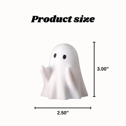 Ghost Resin Pen Holder Desktop Organizer Halloween Office Decor