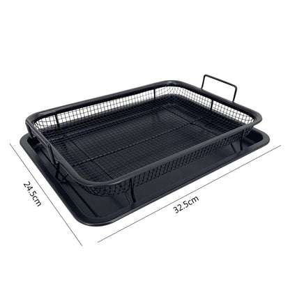 Non-Stick Mesh Baking Tray - Multi-Purpose Frying & Grilling Pan