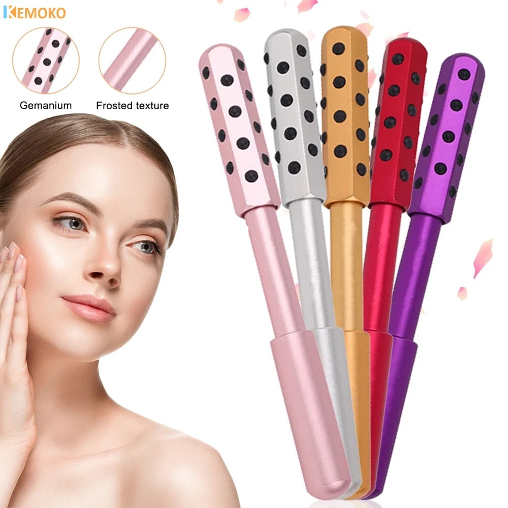 24 Germanium Acupoint Face Roller Stick - Gua Sha Massage Tool