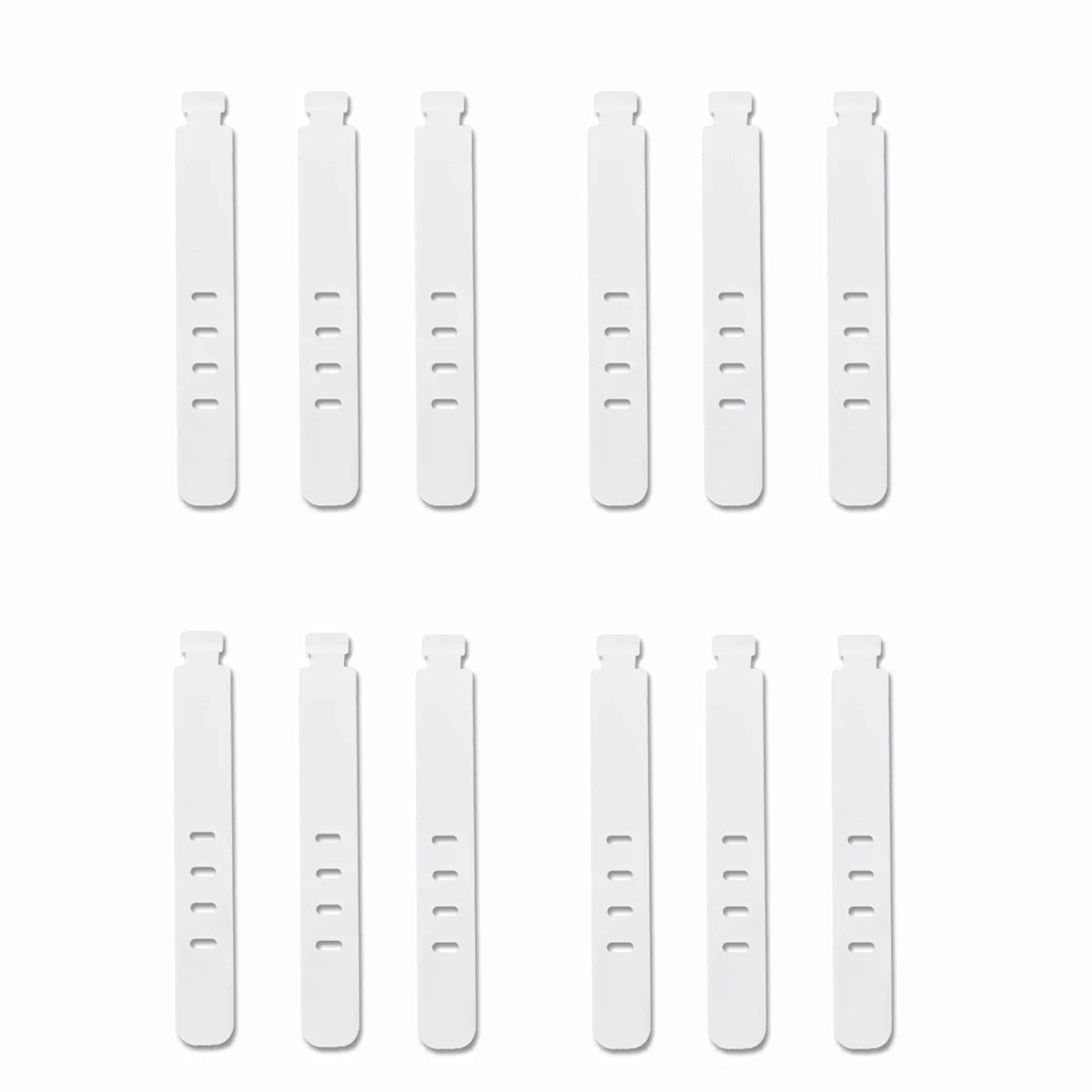 20PCS Silicone Cable Ties Reusable Wire Organizer Cord Holder Straps