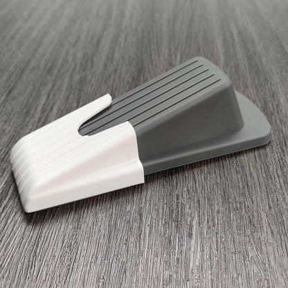 Safety Silicone Door Stopper - Anti-Collision Block Wedge