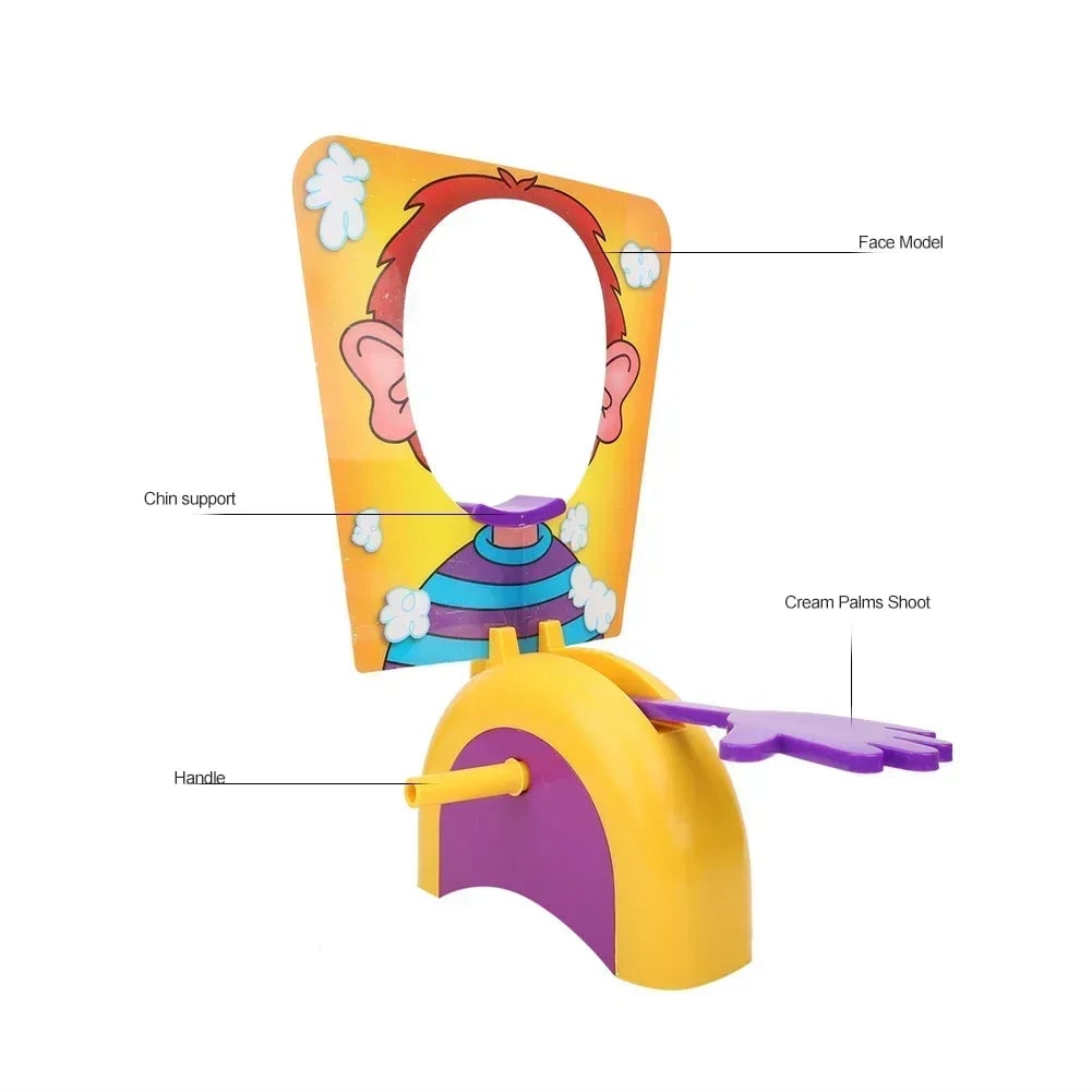 Showdown Game Double Cake Cream Pie Face Family Entertainment Set