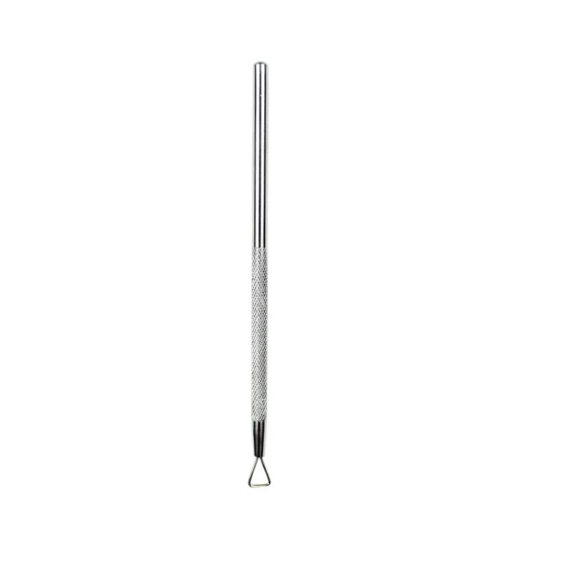 Stainless Steel Triangle Nail Pusher UV Gel Remover Peeler Tool