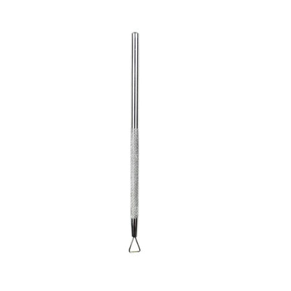 Stainless Steel Triangle Nail Pusher UV Gel Remover Peeler Tool