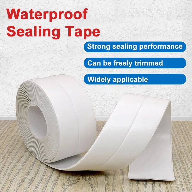 PVC Waterproof Sealing Strip Tape Self Adhesive Bath Kitchen Sink