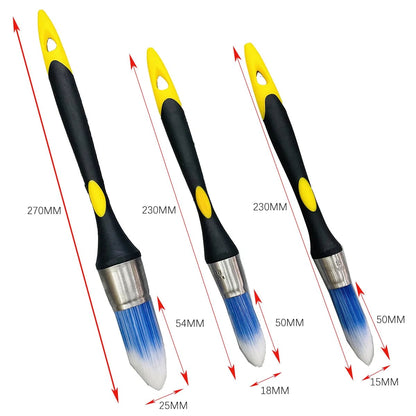 Professional Edge Trimming Paint Brush with Built-in Sharpener