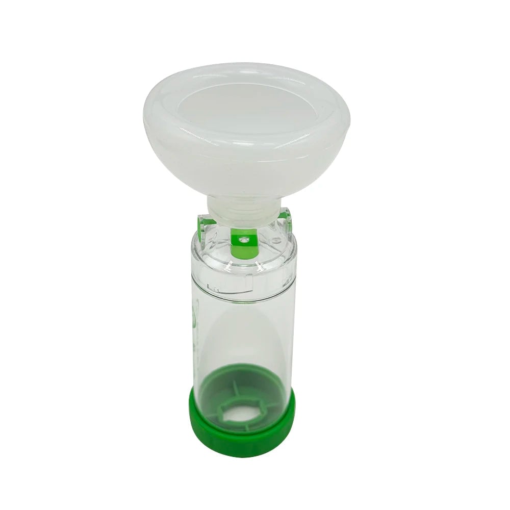 Pet Aerosol Chamber Spacer with Silicone Mask for Cat Dog Inhalation