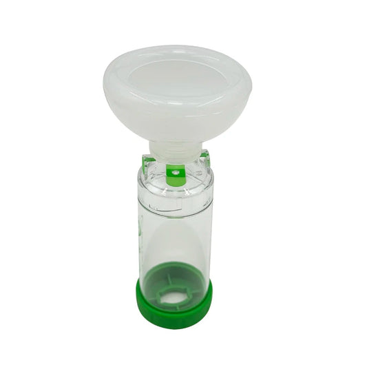 Pet Aerosol Chamber Spacer with Silicone Mask for Cat Dog Inhalation
