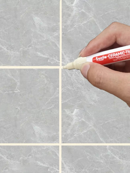 Anti-Mildew Ceramic Tile Gap Repair Pen - Bathroom Wall Floor Grout