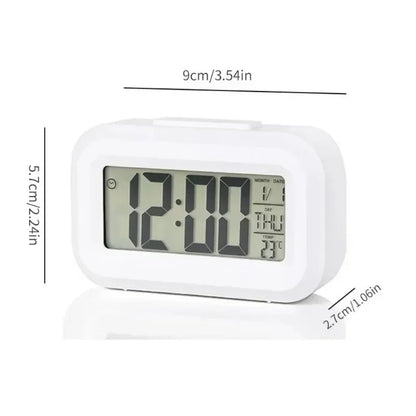 LED Digital Alarm Clock with Calendar Display Multi-Function Desktop